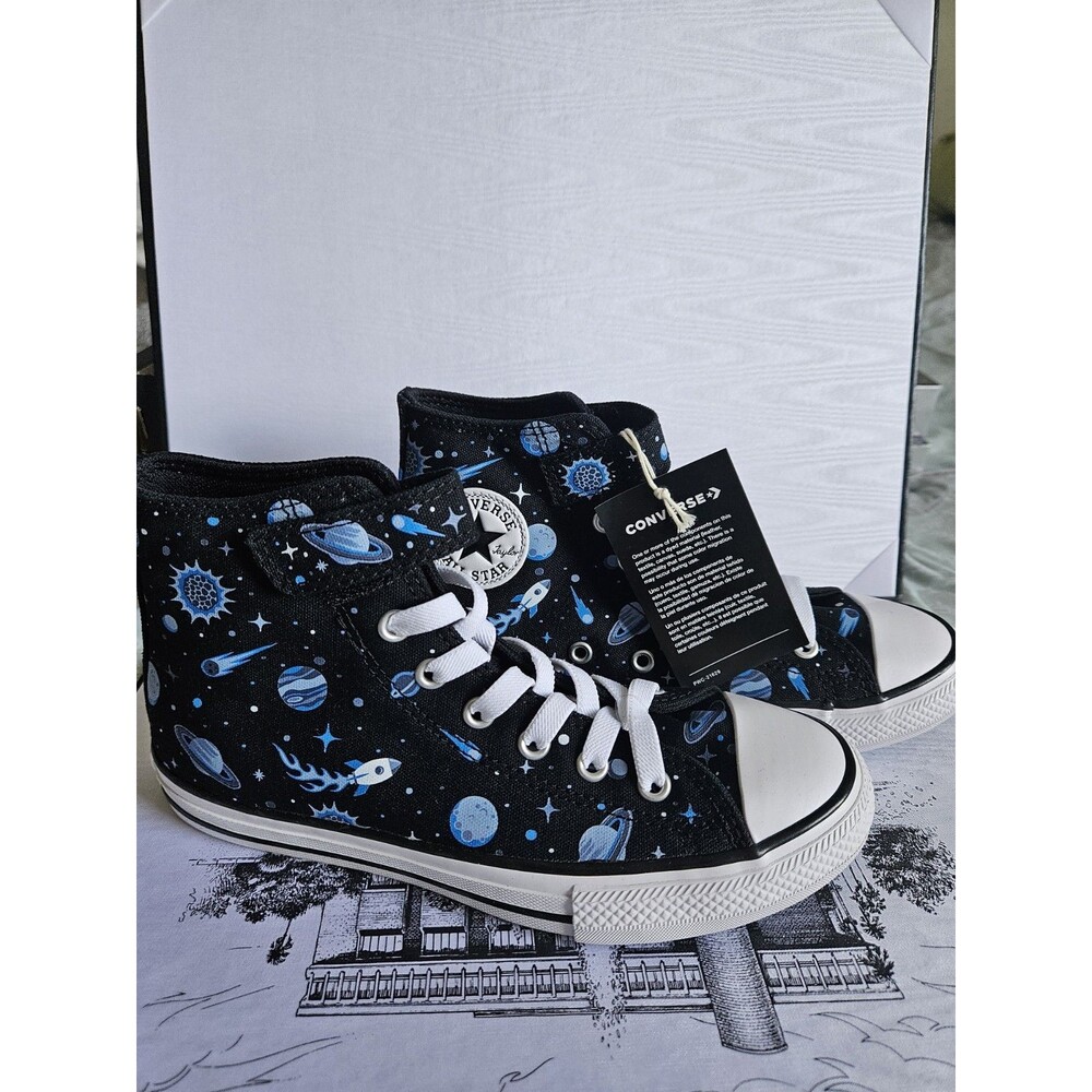 Converse Chuck Taylor All Star Kids High Top Space Stars Print US 3